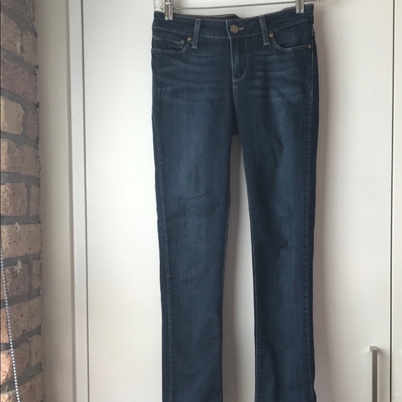 Paige Transcend Skyline Crop Jeans (Zora) w/ Cuffs - Picture 2 of 6